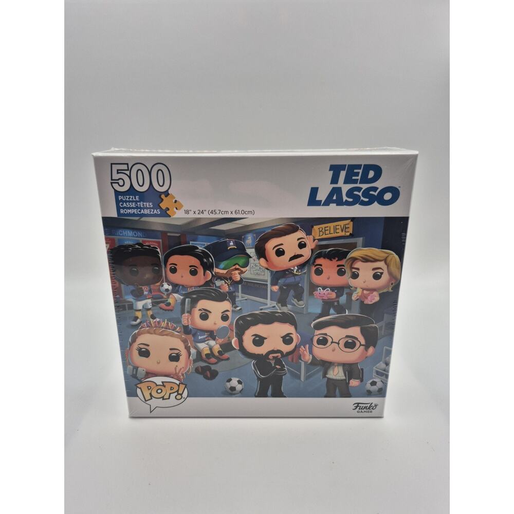 Funko Pop! Ted Lasso 500 Piece Puzzle 18" x 24" Brand New Sealed